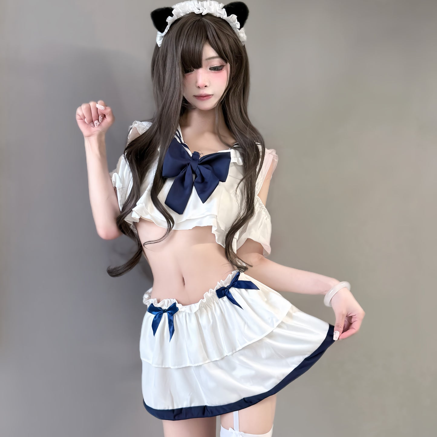 性感水手学生装 清纯JK制服5085