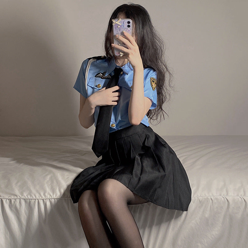 性感女警cos职业装5634