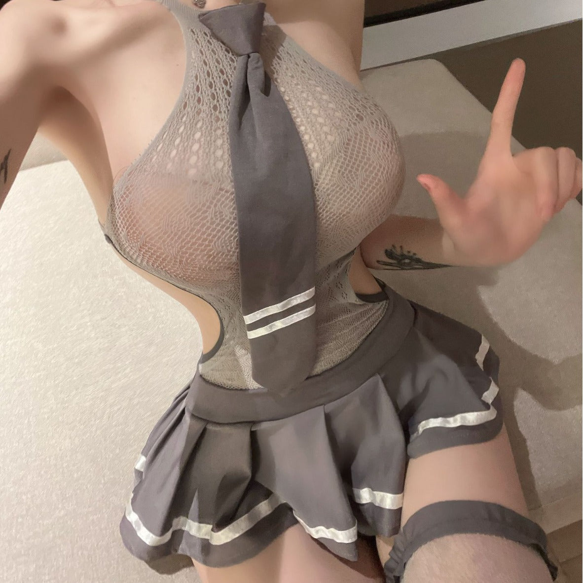 学生JK裙制服cos5709
