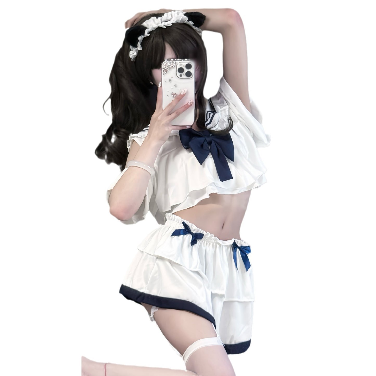 性感水手学生装 清纯JK制服5085