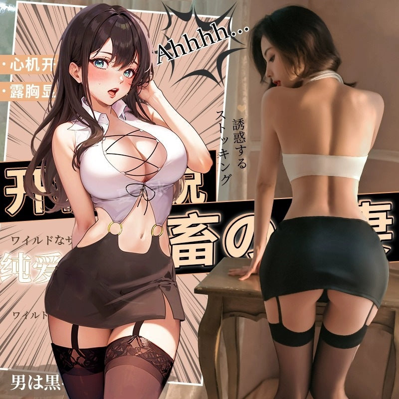 纯欲办公室秘书战袍1160