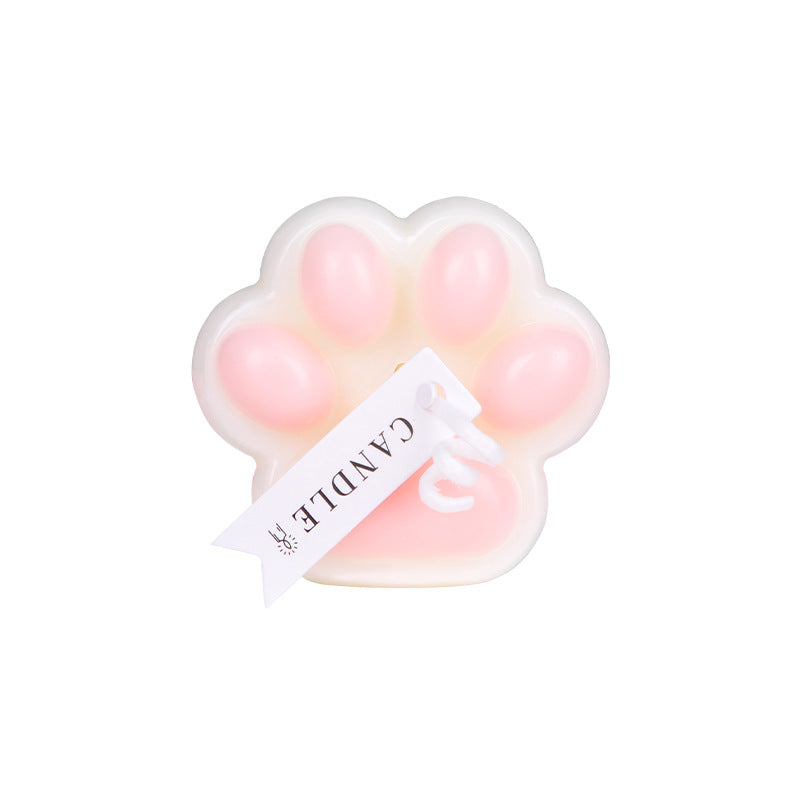 可爱猫爪低温蜡烛香薰蜡烛滴蜡