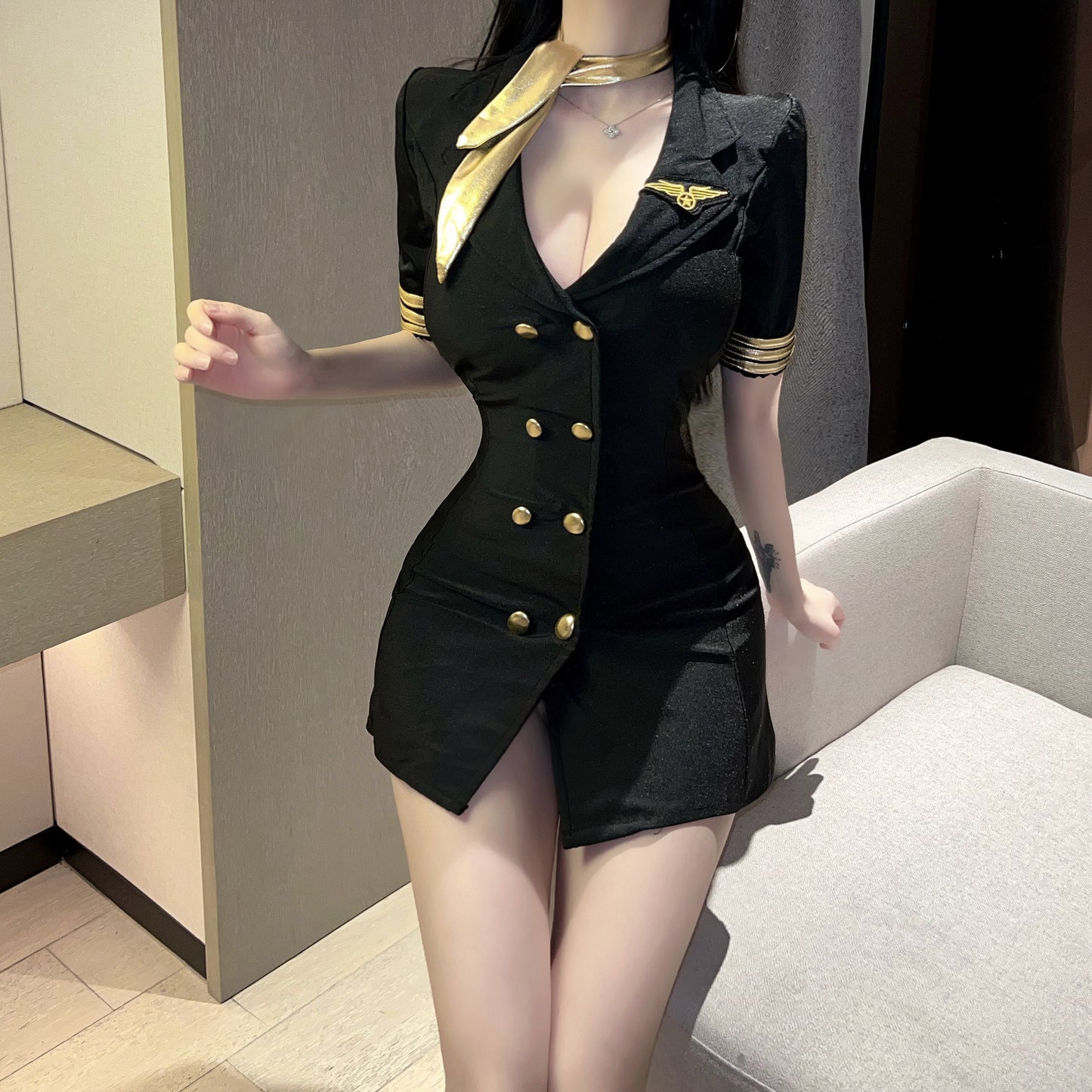情趣内衣空姐套装138