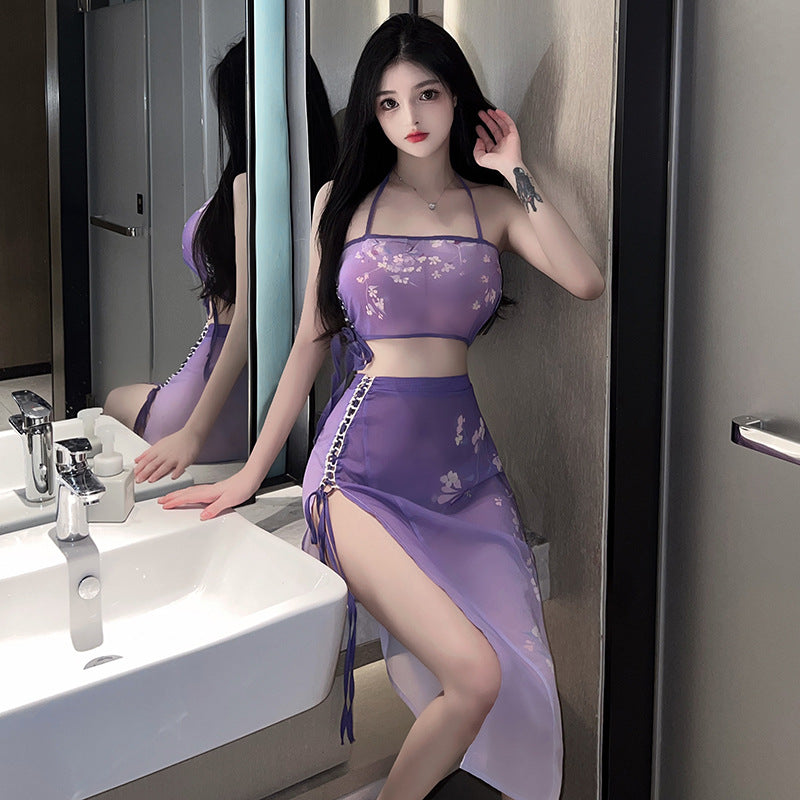 复古情趣汉服古典风透视2361