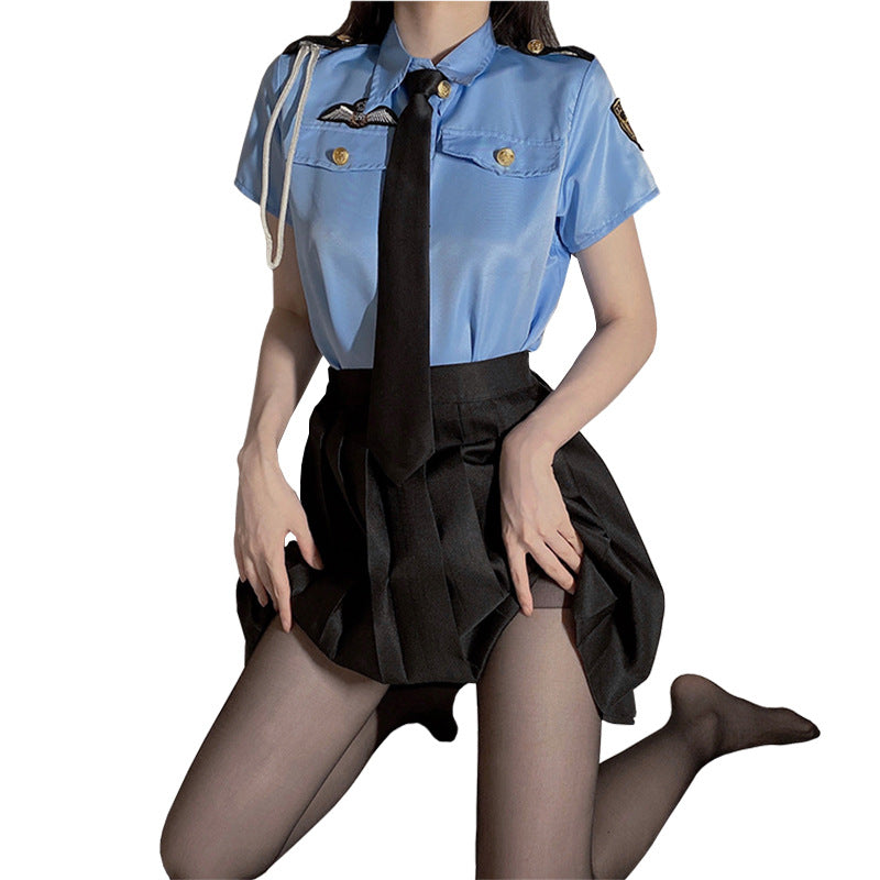 性感女警cos职业装5634