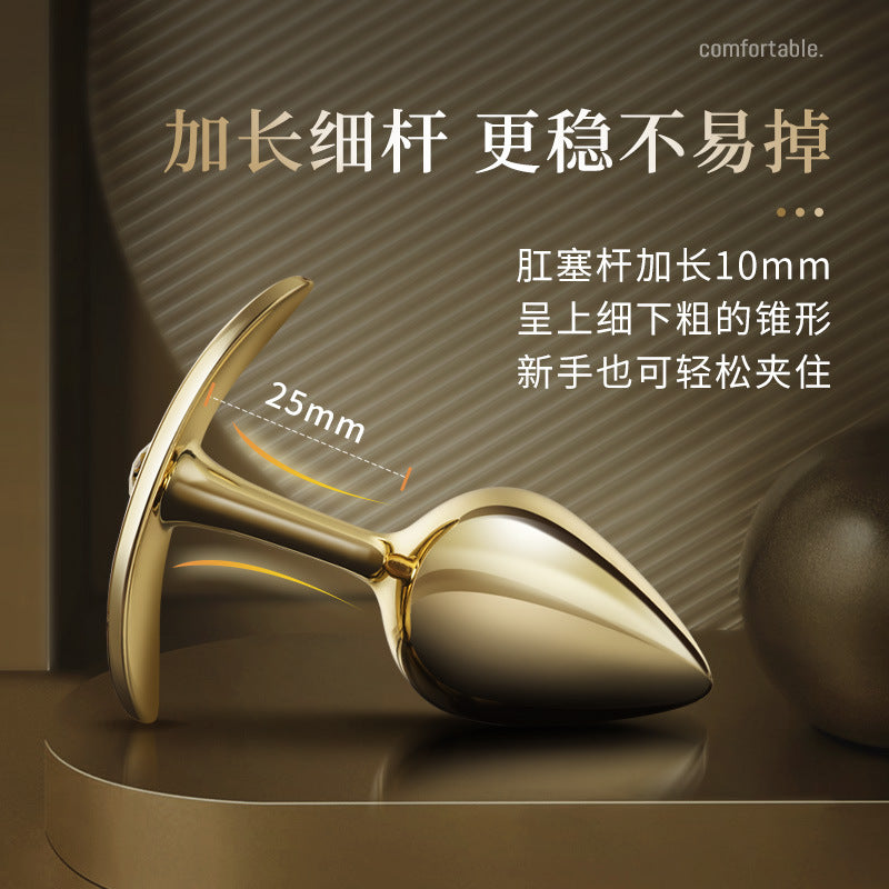 SM用品后庭金属肛塞
