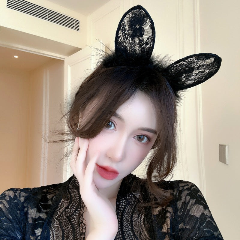 蕾丝眼罩情趣捆绑手环