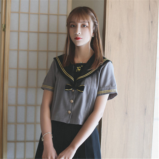风琴鹿日系正统高质量JK制服软妹 jk9006