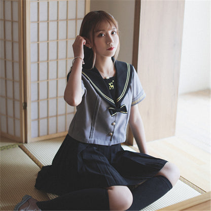 风琴鹿日系正统高质量JK制服软妹 jk9006