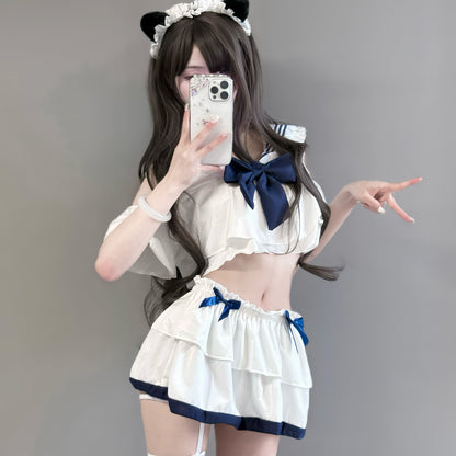 性感水手学生装 清纯JK制服5085