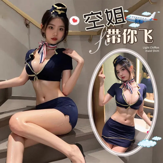 性感空姐情趣制服cosC71/8535/19237