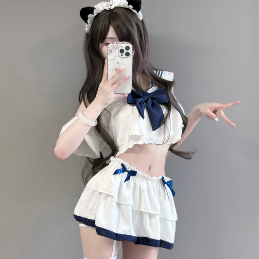 性感水手学生装 清纯JK制服5085