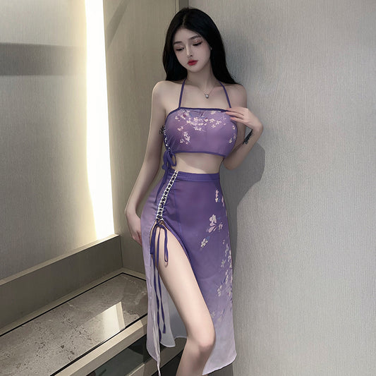 复古情趣汉服古典风透视2361