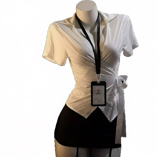 Professional Secretary Shirt Uniform Cosplay Costume F93 | 专职秘书御姐cos衬衫制服 F93