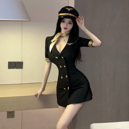 情趣内衣空姐套装138