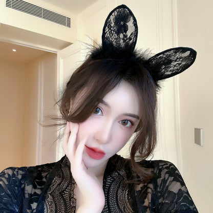 蕾丝眼罩情趣捆绑手环