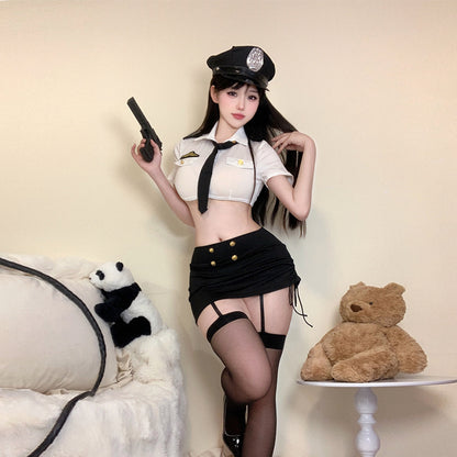 夜店女警察角色扮演情趣制服女2067
